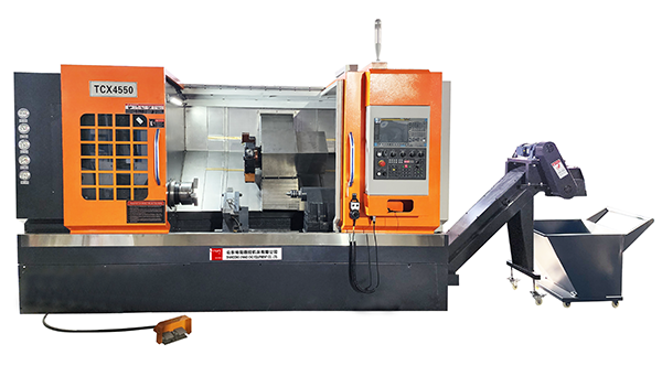 斜床身數控車床